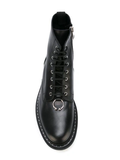 Shop Neil Barrett Piercing Detail Boots