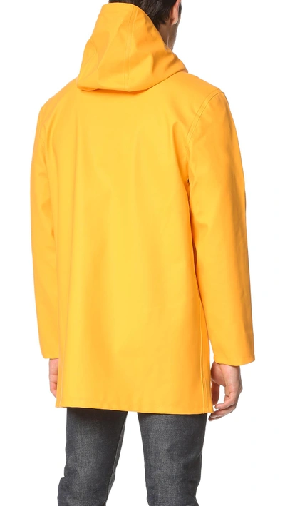 Stutterheim Full-length Jacket In Yellow