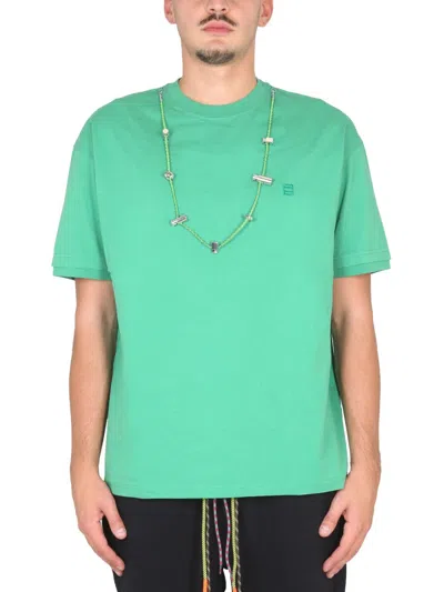 Ambush Men's Mini T-shirt With Stopper In Green