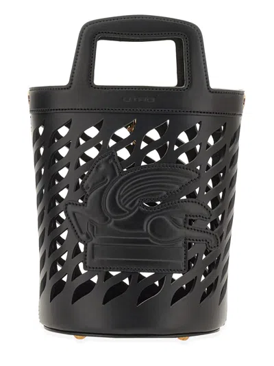 Etro Coffee Bag In Black