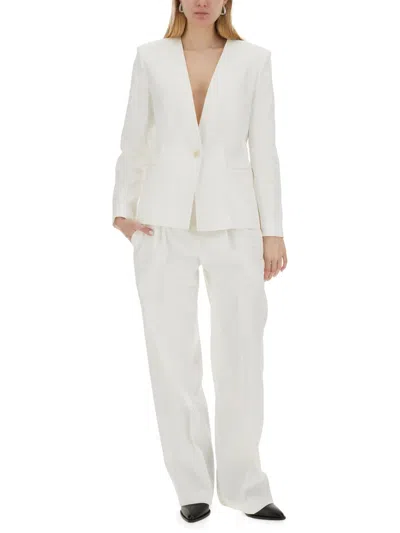 Isabel Marant Woman Pants Off White Size 4 Cotton In White