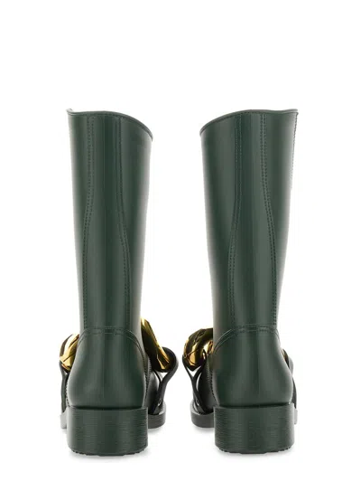 Jw Anderson J.w. Anderson High Boot Chain In Green