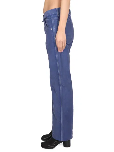 Maison Margiela Straight-leg Distressed Jeans In Blue