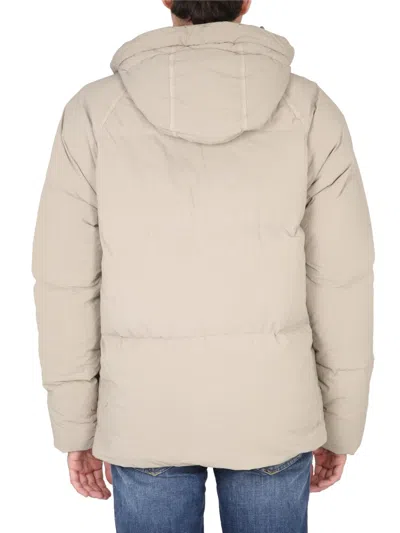 Ten C Artic Down Down Jacket In Gray