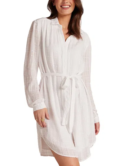 Bella Dahl Belted Shirtdress In White