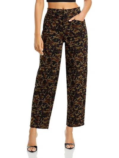 Avec Les Filles Relaxed Tapered Pants In Multi