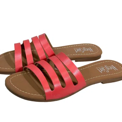 Corkys Footwear Women's Bikini Sandals In Coral In Pink