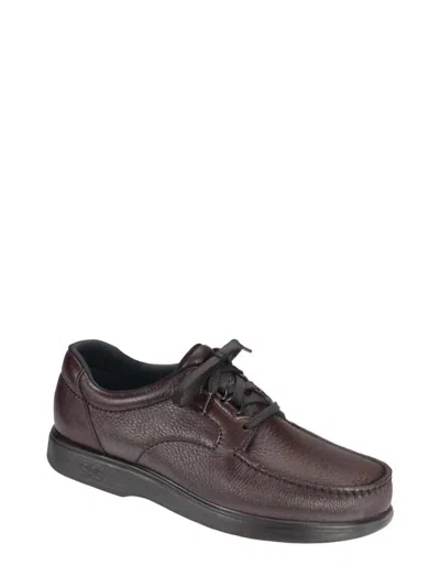 Sas Men's Bout Time Mocassin Shoes In Cordovan In Pink