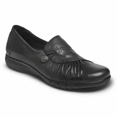Cobb Hill Women's Paulette Slip-on Shoes In Black In Black