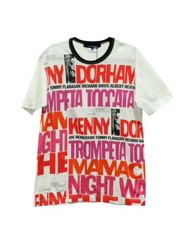 Junya Watanabe Graphic T-shirt In White Cotton In White