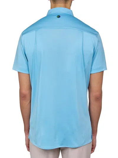 Construct Con.struct Solid Performance Button-down Shirt In Lt Blue