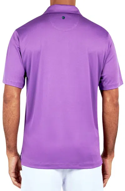 Construct Con.struct Solid Performance Golf Polo In Purple