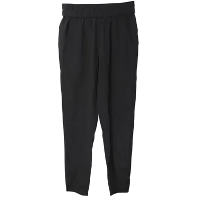 Alexander Wang Straight Leg Trousers In Black Viscose In Black