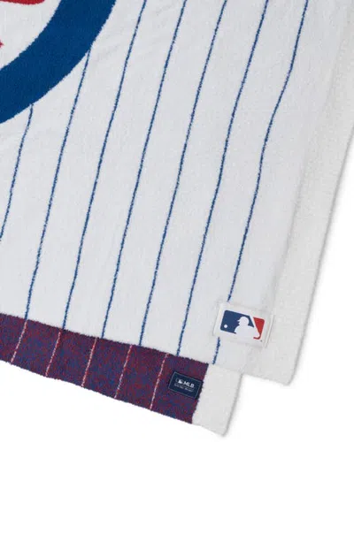 Barefoot Dreams Cozychic Chicago Cubs Throw Blanket In Cubs Multi