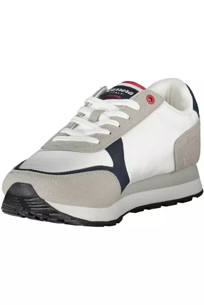 Carrera White Polyester Sneaker In White