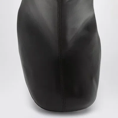 Bottega Veneta Shore 70 Nappa Leather Ankle Boots In Brown