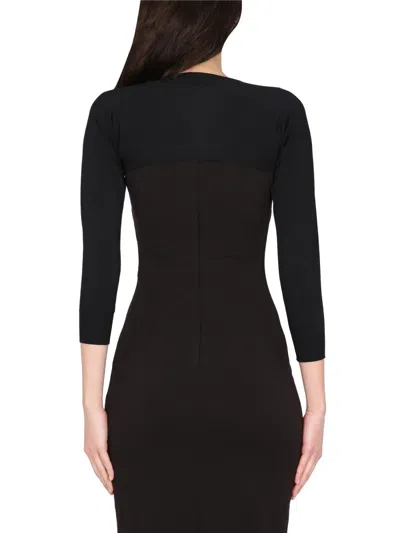 Dolce & Gabbana Kim Cardigan With Round Neckline And Button Closure For Women In Black