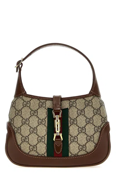 Gucci Jackie 1961 Mini Shoulder Bag In Brown