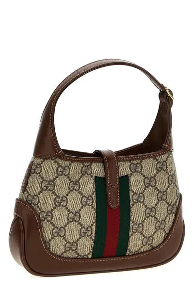 Gucci Jackie 1961 Mini Shoulder Bag In Brown