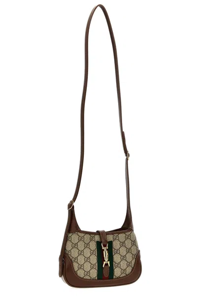 Gucci Jackie 1961 Mini Shoulder Bag In Brown