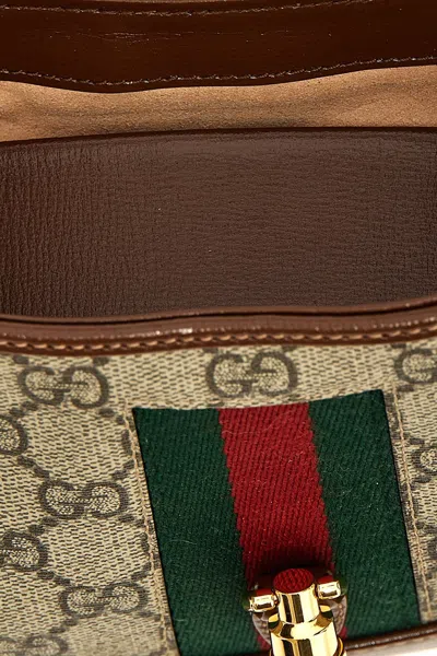 Gucci Jackie 1961 Mini Shoulder Bag In Brown