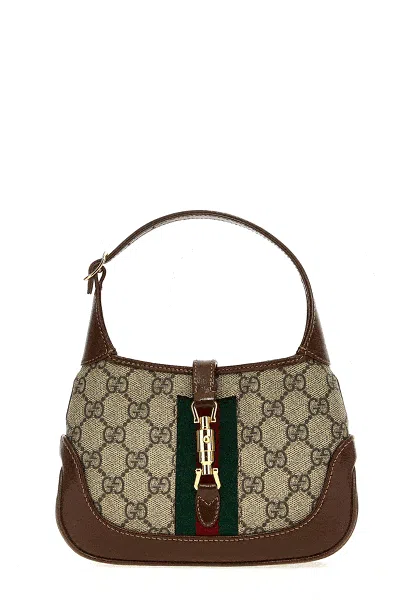 Gucci Jackie 1961 Mini Shoulder Bag In Brown