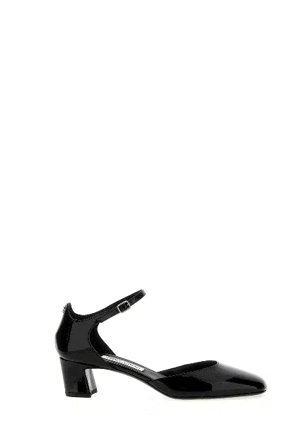 Jimmy Choo Pixie Mary Jane Block-heel Shoes In Black