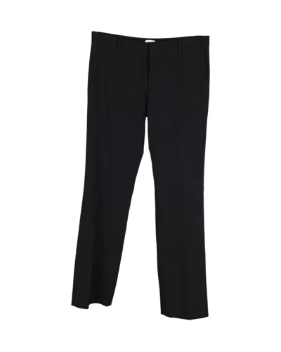 Magda Butrym Straight-leg Trousers In Black Cotton In Black