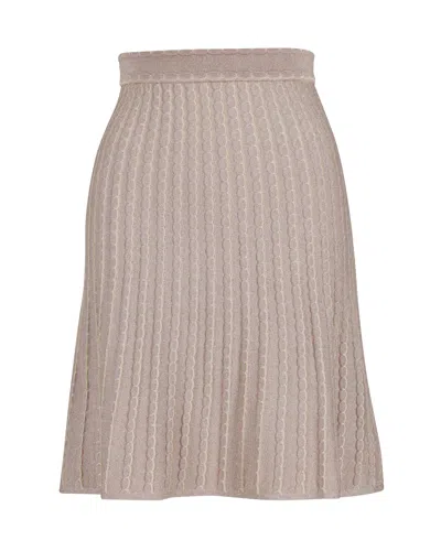 Missoni Knitted Skirt In Pink Nylon Polyamide In Pink