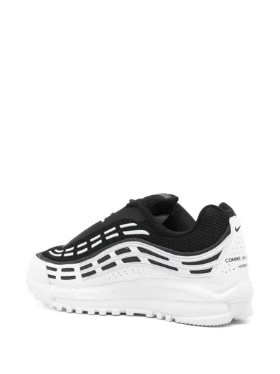 Comme Des Garçons Homme Deux Black & White Nike Edition Air Max Tl 2.5 Sp Sneakers In Black