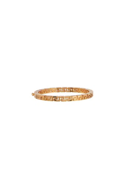 Versace Greca Bangle In Gold