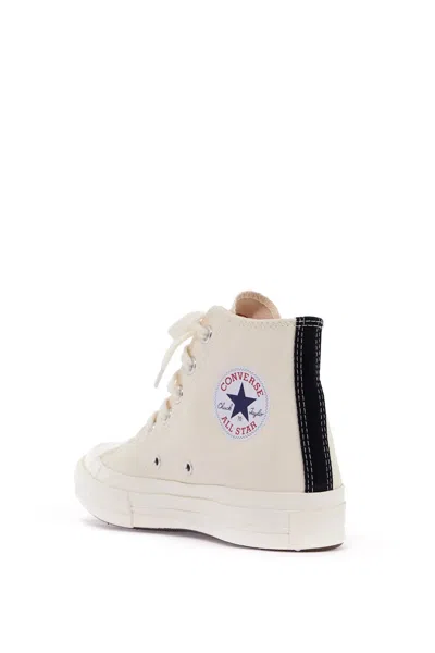 Comme Des Garçons Play Comme Des Garcons Play X Converse Single Heart Chuck 70 Sneakers In Neutral