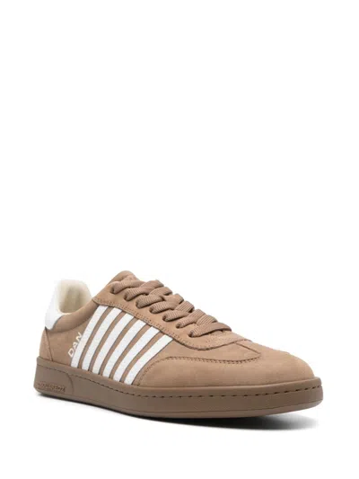 Dsquared2 Lace-up Low Top Sneakers In Multi