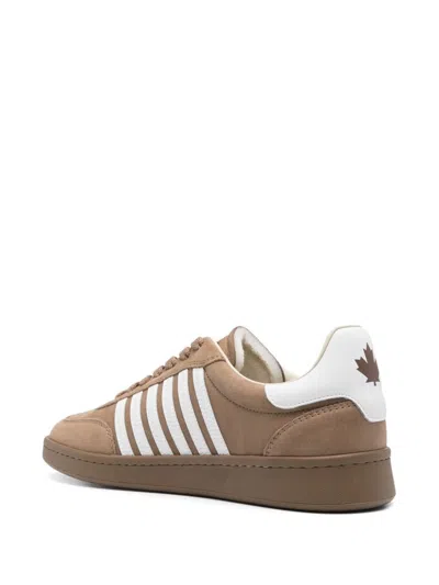 Dsquared2 Lace-up Low Top Sneakers In Multi