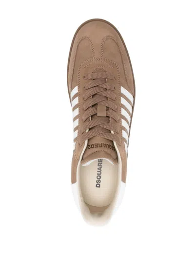 Dsquared2 Lace-up Low Top Sneakers In Multi