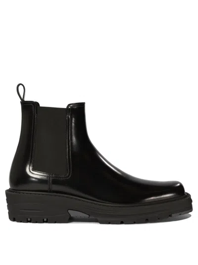 Givenchy Man Black Smooth Leather Chelsea Boot