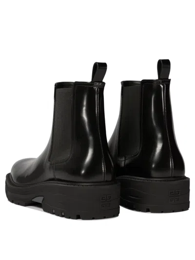 Givenchy Man Black Smooth Leather Chelsea Boot
