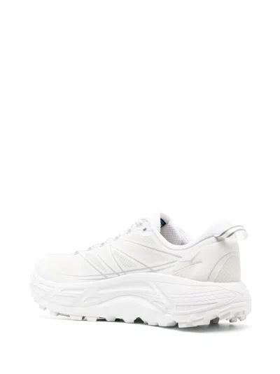Hoka Mafate Speed 2 Sneakers In White Fabric In White