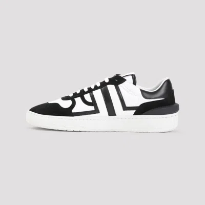 Shop Lanvin Clay Sneakers With Nylon