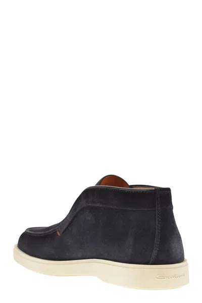 Santoni Suede Desert Boot
