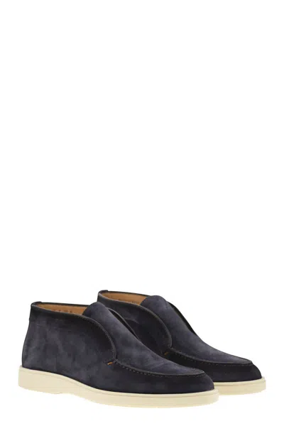 Santoni Suede Desert Boot