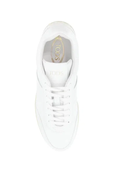 Tod's Leather Sneaker Tabs With