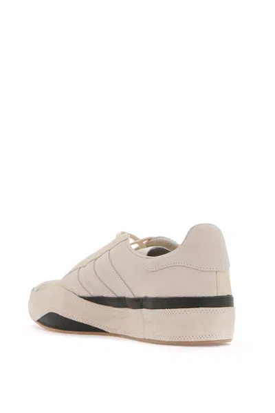 Y-3 Beige Gazelle Lace Up Sneakers