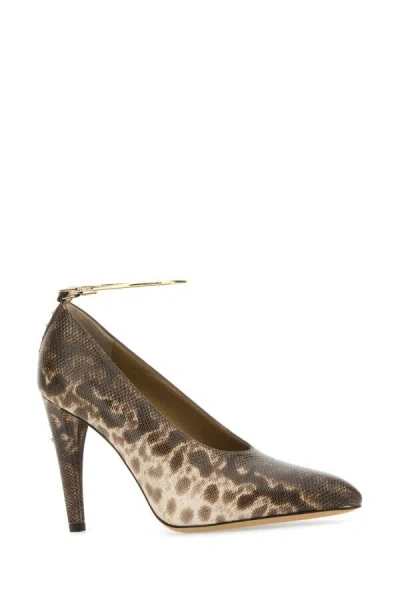 Shop Fendi Women Pump Karung Anello In Multicolor