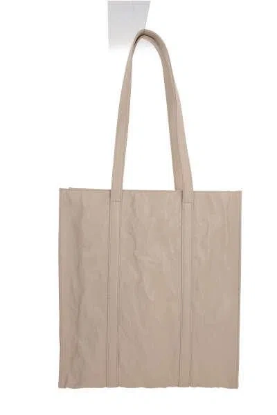 Prada Nappa-leather Tote Bag In White