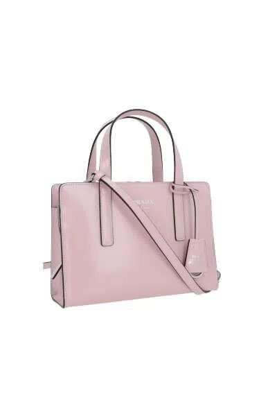 Shop Prada Bags In Beige