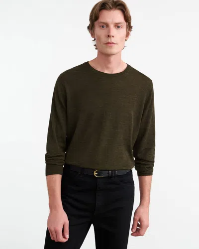 Nili Lotan Dawson Sweater In Forest Green
