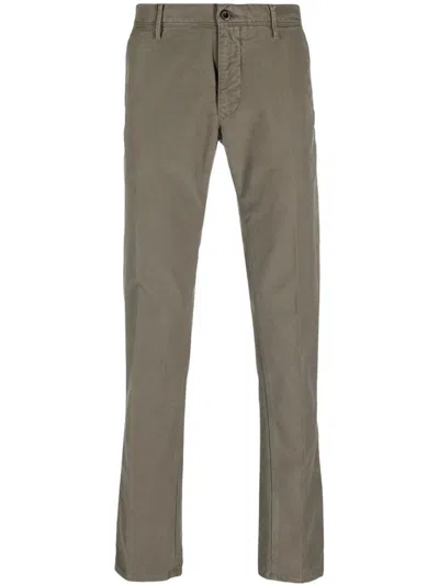 Incotex Slim-fit Regular Trousers In Brown
