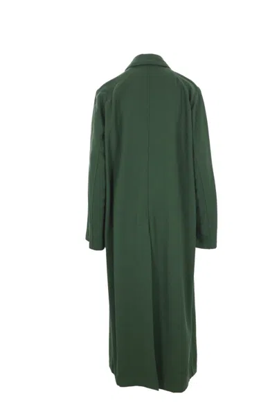 Shop Dries Van Noten Coats In Green