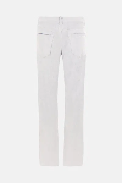 Maison Margiela Jeans In White Paint